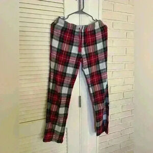 Old Navy Red Plaid PJ Pants & Holiday Print PJ Pants Size XSmall LOT OF 2